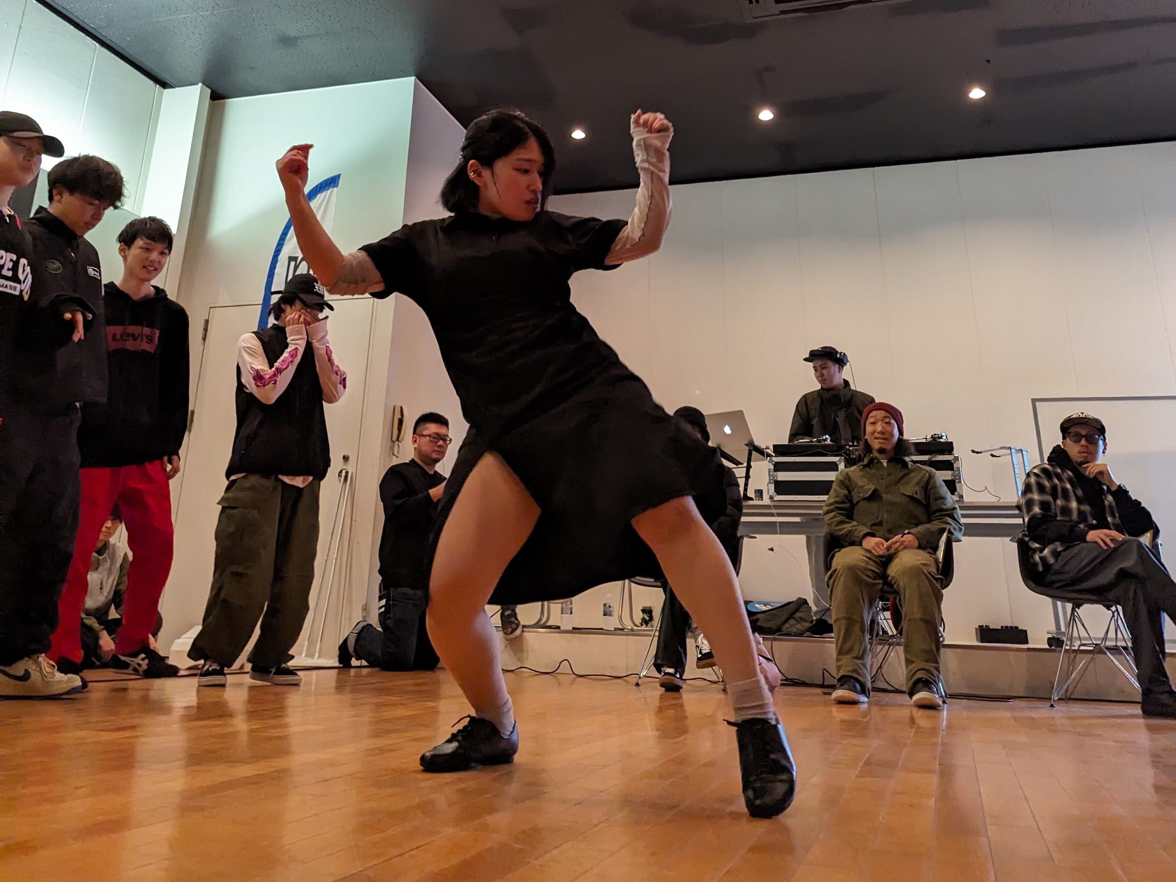 Freestyle 代表戦で足を運ぶダンサー