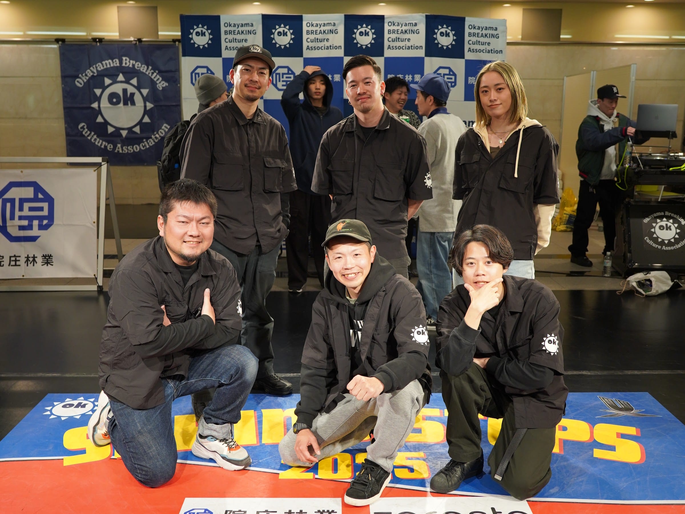 SPRING STEPS 2025 運営チームの記念写真