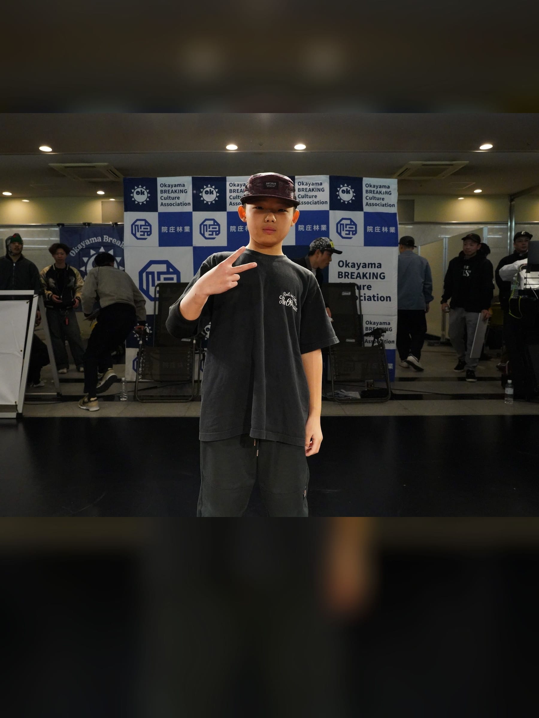 小学生以下準優勝 bboy rito (岡山)
